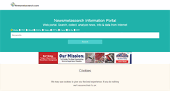 Desktop Screenshot of newsmetasearch.com